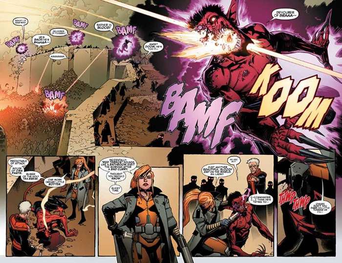 Extrait de Secret Wars - Marvel Zombies