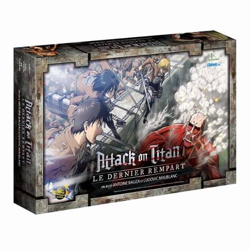 Boîte de jeu Attack on Titan - le dernier rempart