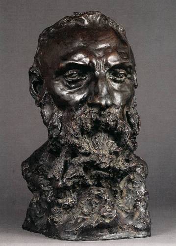 Sculpture buste de Rodin