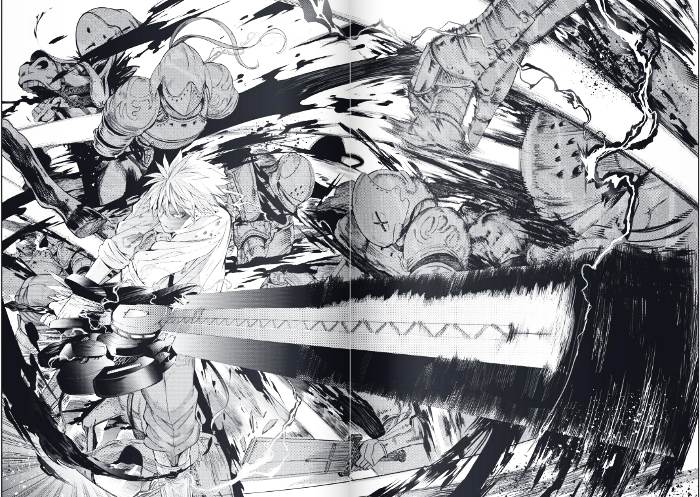 Extrait du tome 1 et 7th Garden