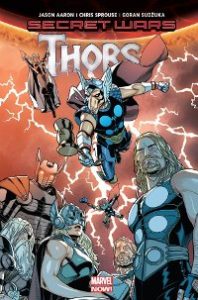 Couverture de Secret Wars Thors