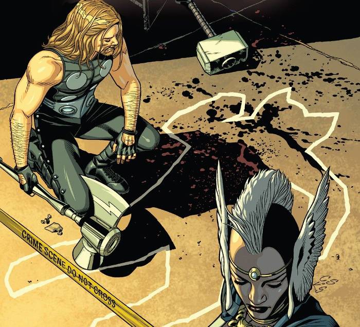 Extrait de Secret Wars Thors