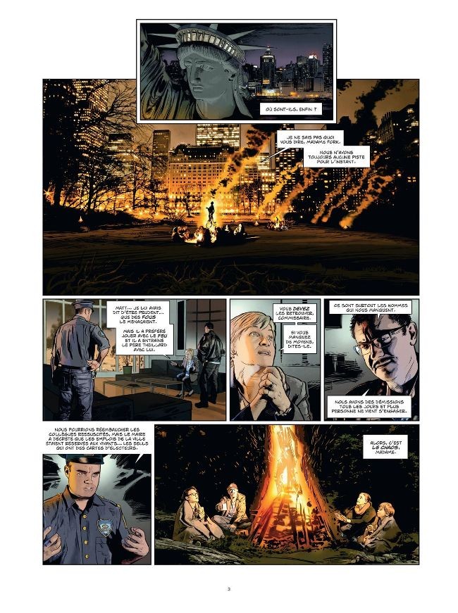 Extrait de l'album Expérience mort tome 4