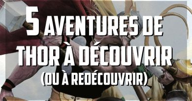 5 meilleures aventures de Thor
