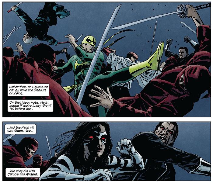 Extrait du comics Daredevil, tome 3 - Cruel et inhabituel
