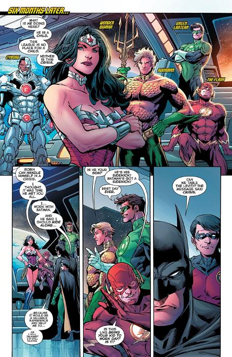 Extrait du comics Justice League Anthologie