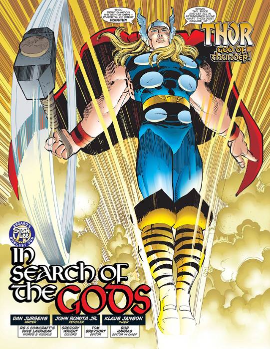 Extrait de Thor par Dan Jurgens et John Romita Jr tome 1