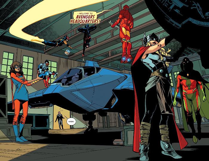 Extrait du du comics All-New Avengers tome 1 
