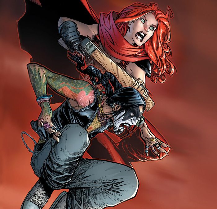 Extrait du comics Crimson - Omnibus