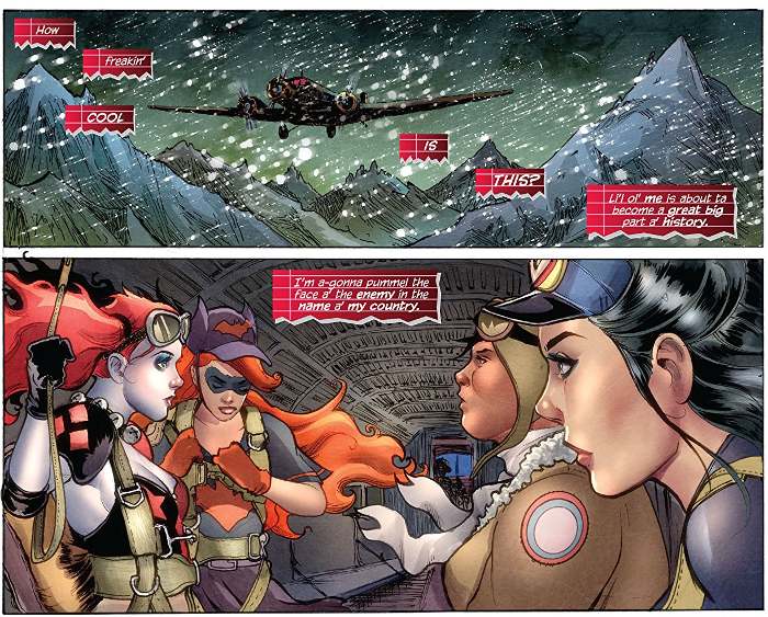 Extrait du comics Harley Quinn - Little Black Book