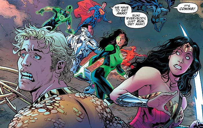 Extrait du comics Justice League tome 2 