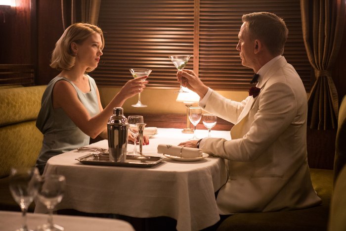 Daniel Craig et Léa Seydoux dans SPECTRE