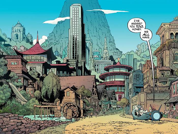 Extrait du comics Reborn de Mark Millar et Greg Capullo