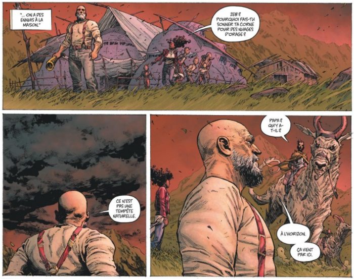 Extrait du comics Seven to Eternity tome 1 
