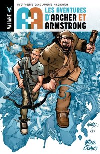 Couverture du comics « A&A : Les Aventures de Archer et Armstrong »