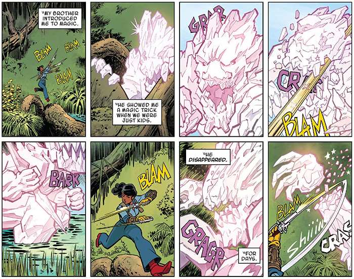 Extrait du comics Doctor Strange et les Sorciers suprêmes, tome 1