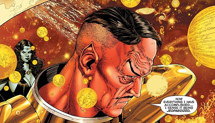 Extrait du comics Green Lantern Rebirth tome 1 