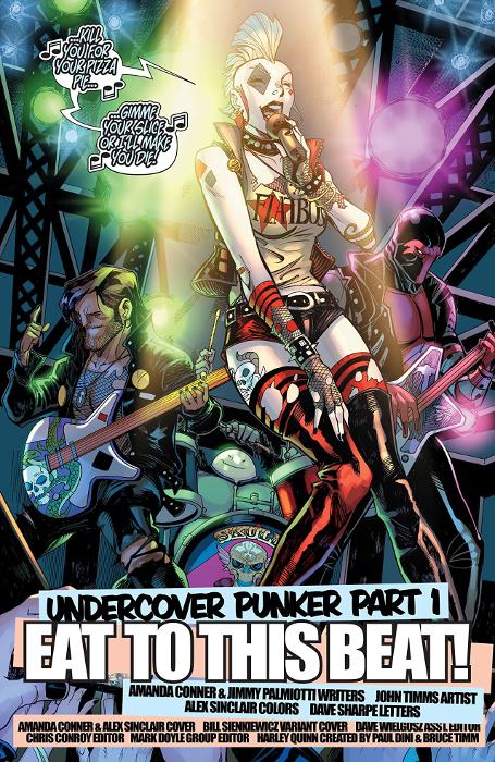 Extrait du comics Harley Quinn Rebirth tome 1