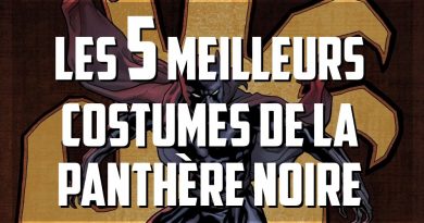 meilleurs costumes Panthère Noire Black Panther