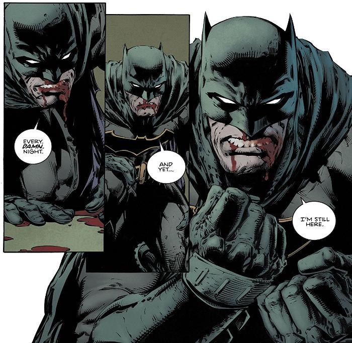 Extrait du comics Batman Rebirth tome 3