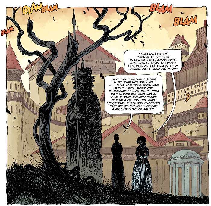 extrait du comics Dans l’Antre de la pénitence