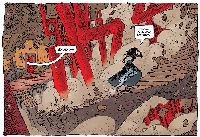 extrait du comics Dans l’Antre de la pénitence
