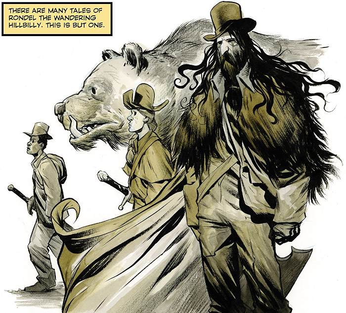Extrait du comics Hillbilly tome 1