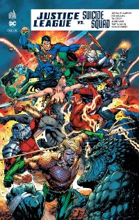 Couverture du comics Justice League VS Suicide Squad