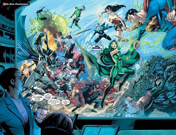 Extrait du comics Justice League VS Suicide Squad
