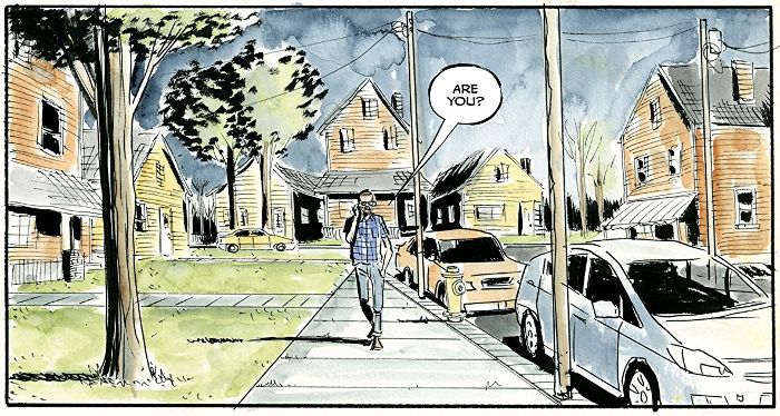 Extrait du comics Royal City