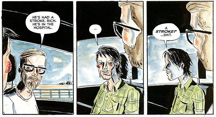 Extrait du comics Royal City
