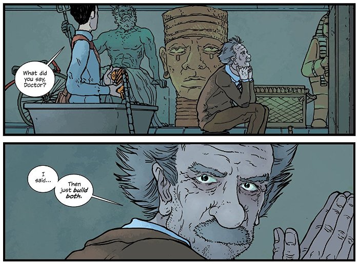 Extrait du comics The Manhattan Projects, tome 1