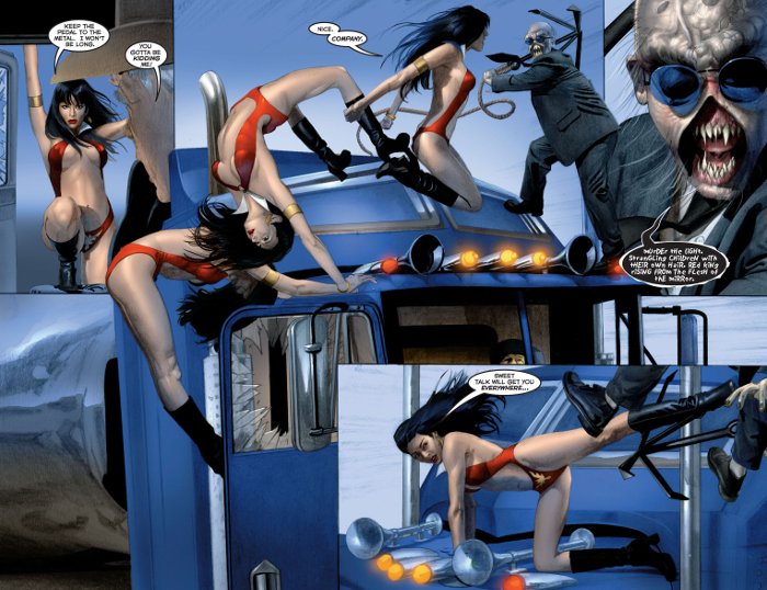 Extrait du comics Vampirella Masters Series tome 1
