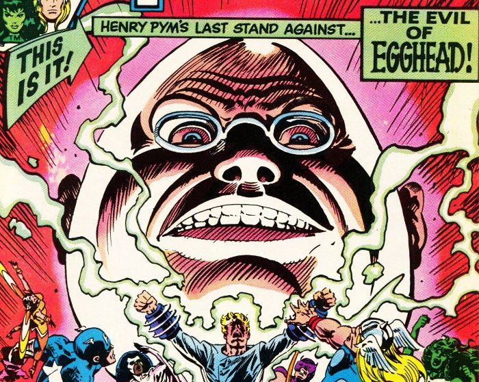 personnages de comics en forme d'oeuf Crâne d'oeuf