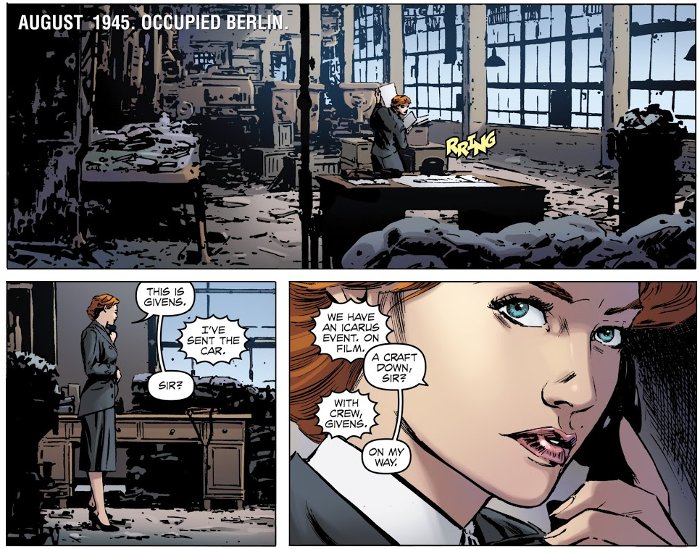 Extrait du comics Archangel de William Gibson